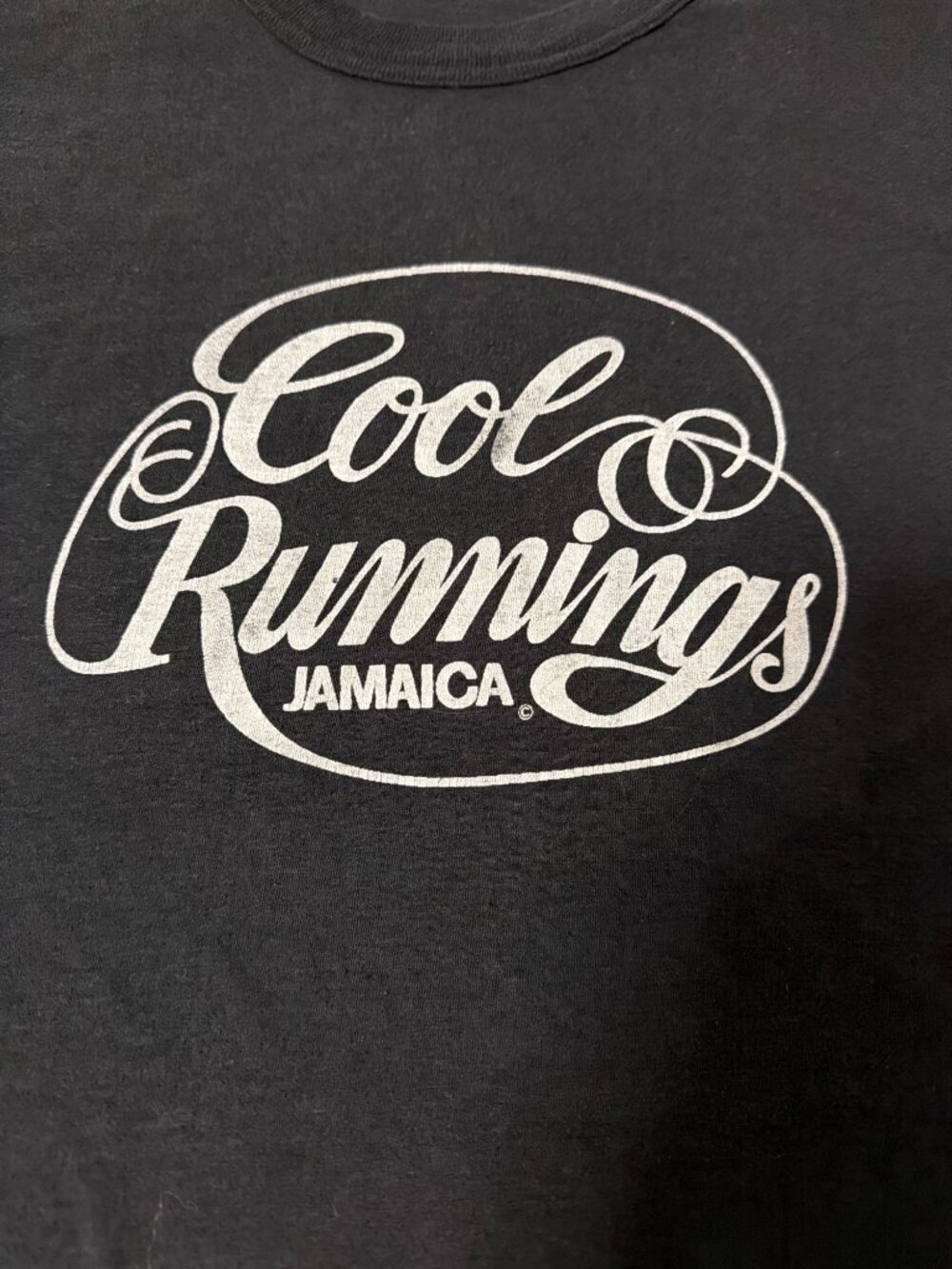Cool Runnings Jamaica Black Graphic T-Shirt Short Sleeve Unisex Top 100% Cotton